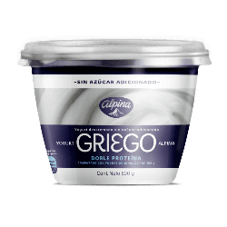 Ensalada de pepino y Yogurt Griego Alpina