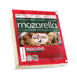 Desayuno con Queso Mozarella Alpina